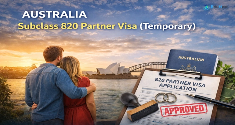 Australia Subclass 820 Partner Visa (Temporary) | Edunest Consultant