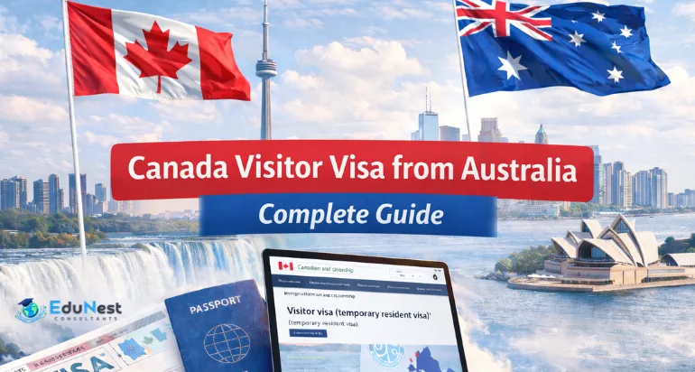 Canada Visitor Visa from Australia Complete Guide | Edunest Consultants