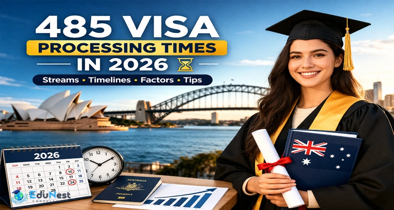 Temporary Graduate Visa 485 Processing Time 2026 | Edunest Consultant